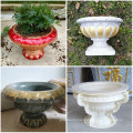 high quality DIY flowerpot making cement concrete moulds big planter flower pot mold plastic